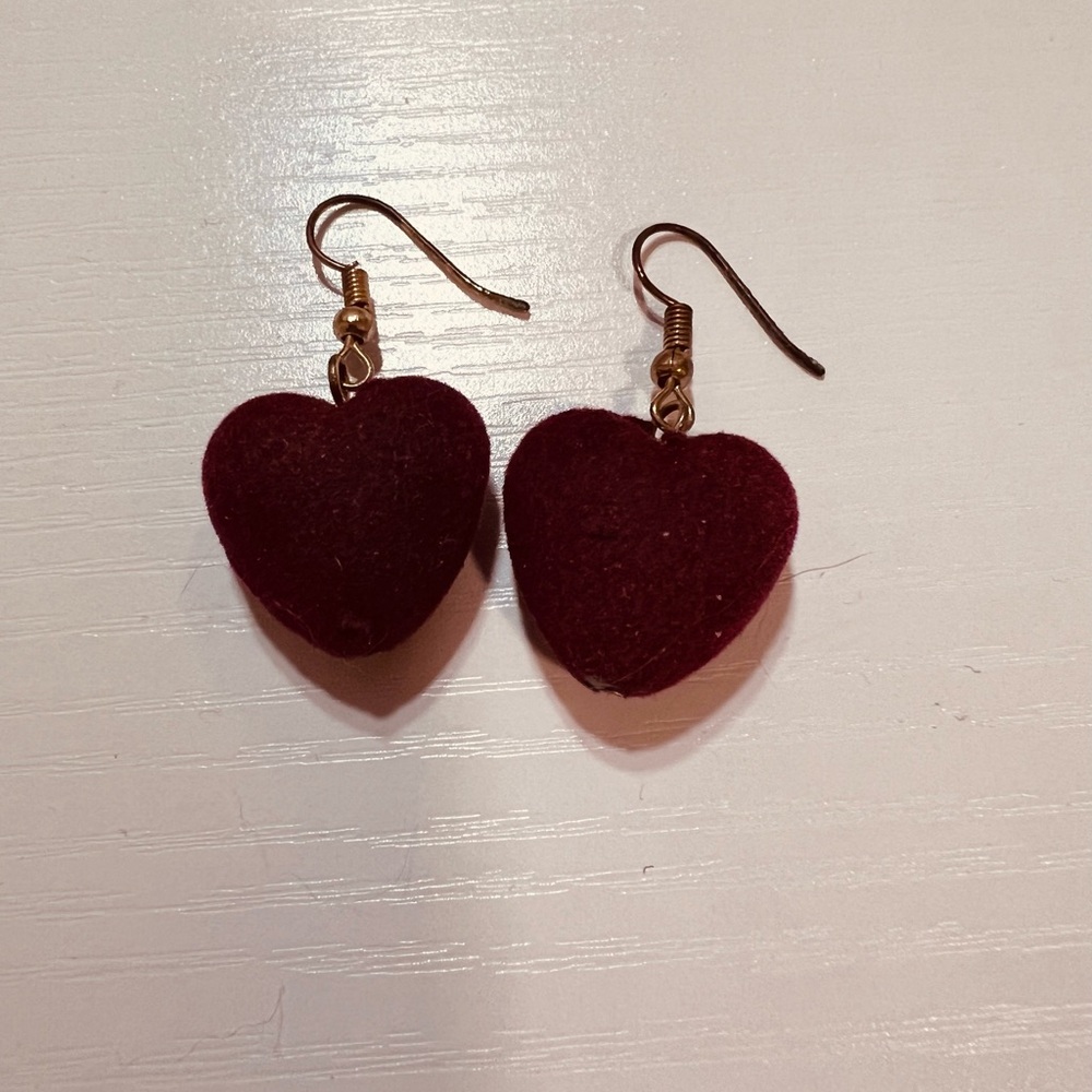 Elegant Heart-Shaped Earrings